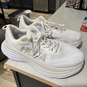 HOKA Bondi 8 - White Size 12